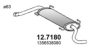 PEUGE 1356538080 End Silencer